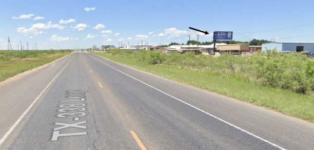 On Loop 338 North South of 83rd street Media