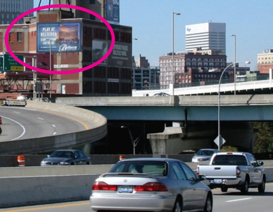 Location photo for E Pete Rose Way near Sawyer Point Park (Cincinnati)