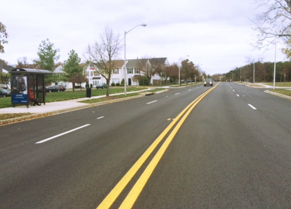 Location photo for Regency Pkwy & Andrew Jackson Middle School (Suitland-Silver Hill)