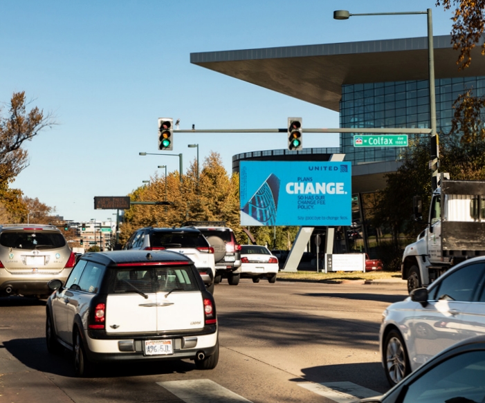 Location photo for California St near Sculpture Park, Central (Denver)