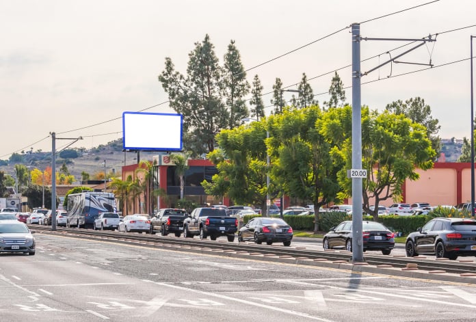 Cuyamaca St. 500.00 ft S/O Mission Gorge Rd. W/S F/N Media
