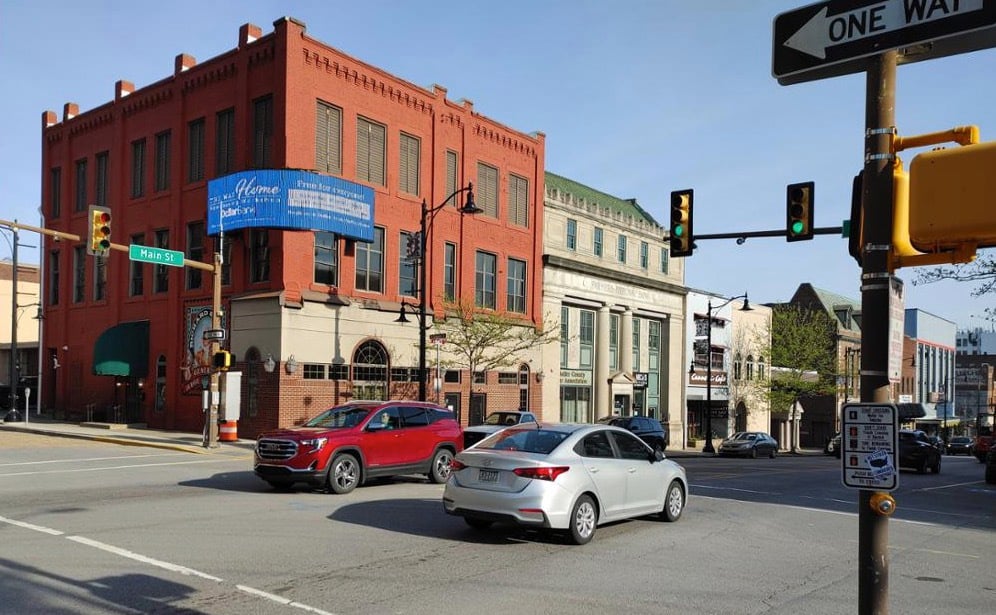 Rt 8 Main St. and Diamond Media