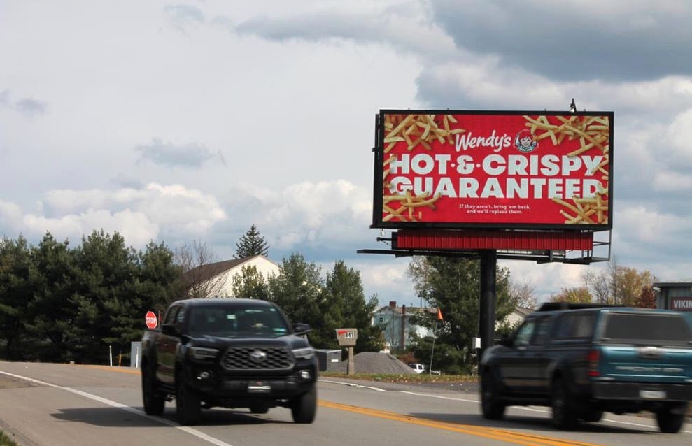 Rt.68 & Buttercup School Rd Eastbound Media