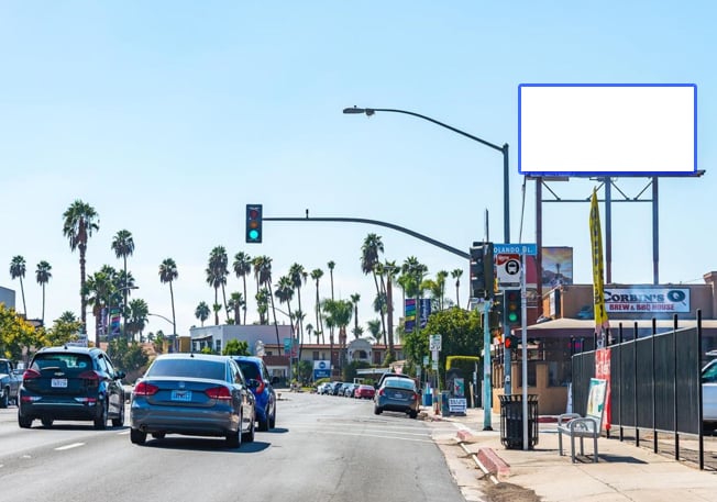 Location photo for El Cajon Blvd near El Cajon Bl & Rolando Bl, Mid-City (San Diego)