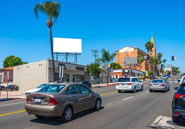 El Cajon Blvd. 25.00 ft W/O 56th St. N/S F/W Media