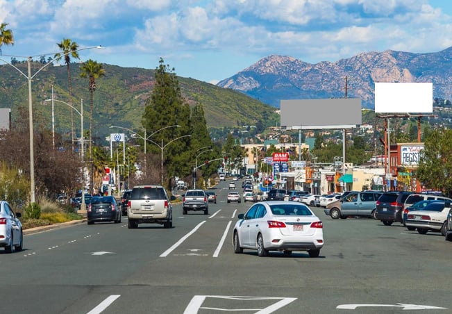 El Cajon Blvd. 90.00 ft E/O Chamberlain St. S/S F/SW Media