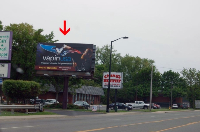 HWY 41, 1 mi S of HWY 41/35 split, Menominee Media