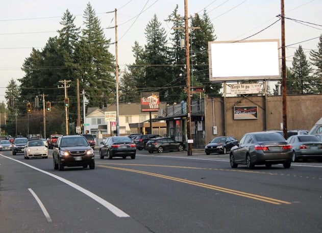 SE Powell Blvd 120 ft W/O 136th Av SS F/W Media