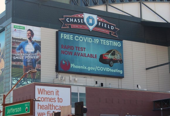 Location photo for E Jefferson St near Chase Field, Central City (Phoenix)