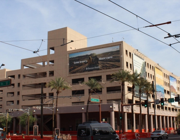 Location photo for E Jefferson St near Chase Field, Central City (Phoenix)