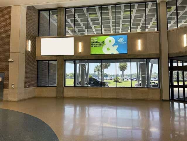 Ticketing - Single Lit Tension Fabric Display