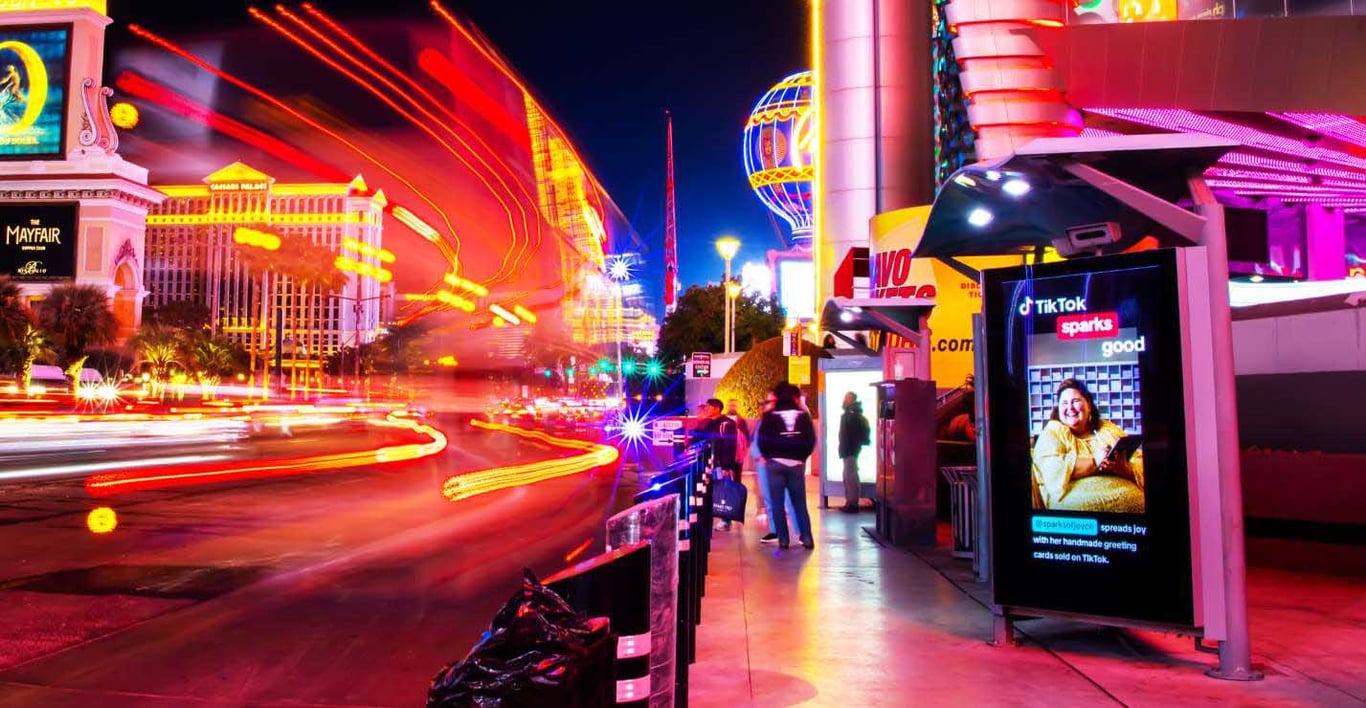 Bus Shelter Domination in Las Vegas, NV