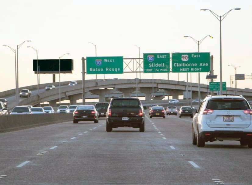 Pontchartrain Expy & Earhart S/S F/E Media