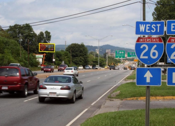 Location photo for US-19 near Patton Ave at Regent Park Blvd (Asheville)