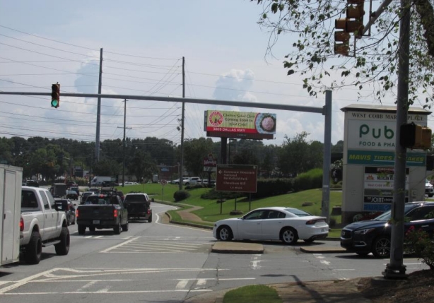 Location photo for W/S Barrett Pkwy N/O Dallas Hwy RHR F/N ( Wendy's)