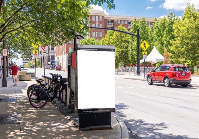 Location photo for S/L E Rich St W/O S 3rd St - Columbus Commons F/E