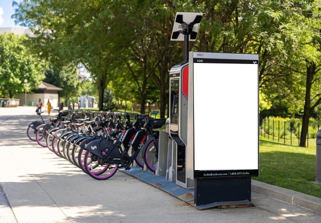 Location photo for W Broad St near Center of Science and Industry (COSI), Downtown (Columbus)