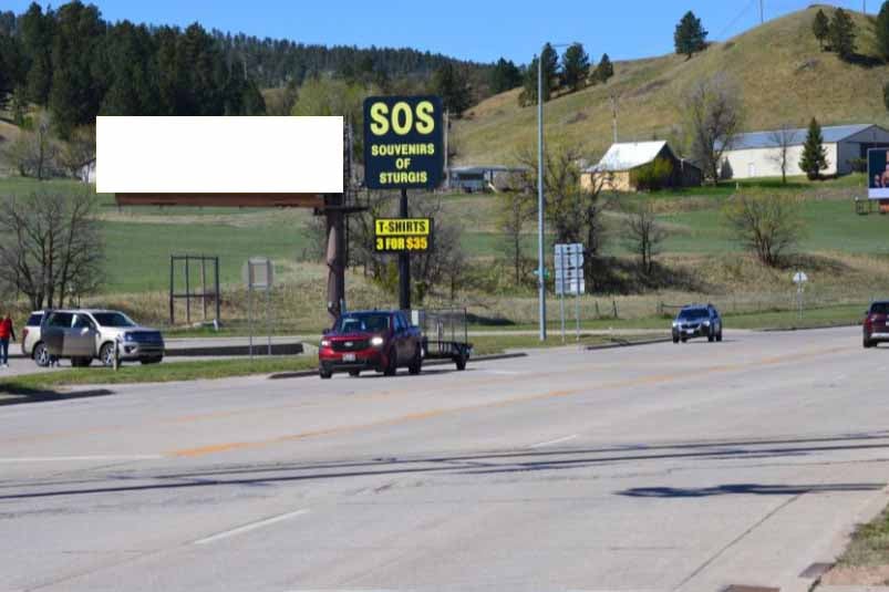 Billboard near Sturgis Motorcycle Rally 2026
