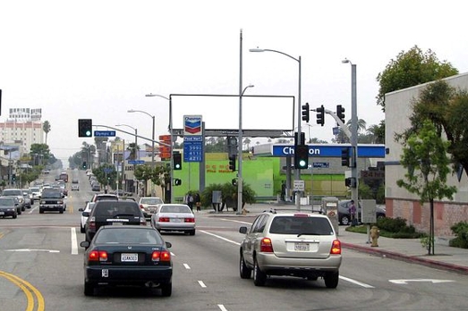 Location photo for Crenshaw Blvd near Crenshaw NB & Olympic NS, Central LA (Los Angeles)