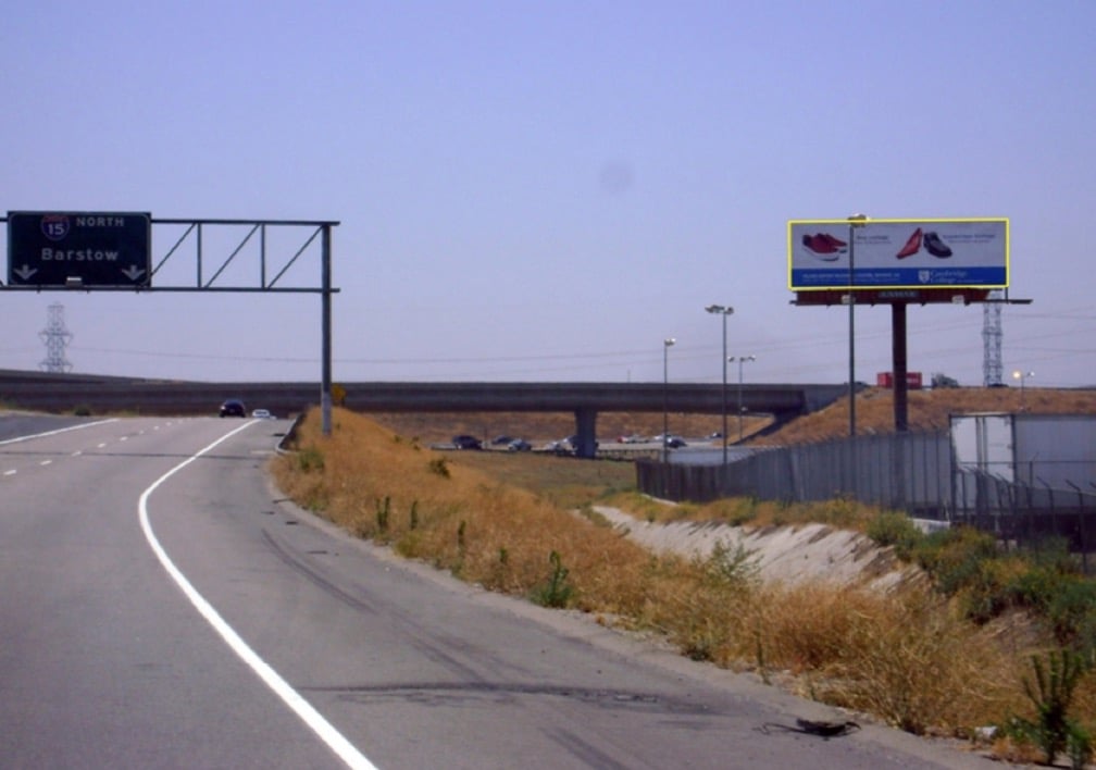 Location photo for HWY 60 WB TRANS TO I-15 NB