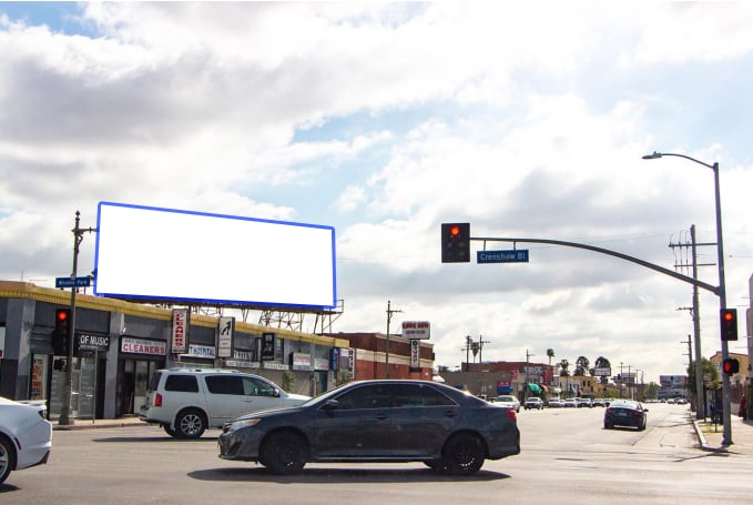 Location photo for Crenshaw Blvd near Crenshaw NB & Olympic NS, Koreatown (Los Angeles)