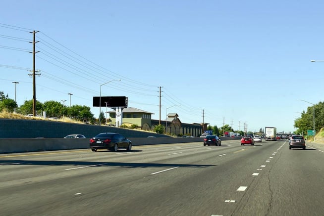 I-80 .50 mi W/O Eureka Rd. Exit, Roseville S/S F/E Media