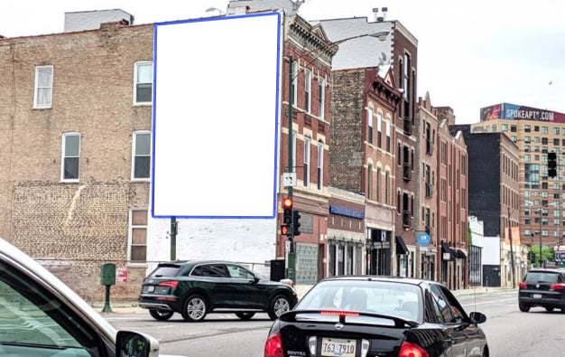 Location photo for N Milwaukee Ave near Milwaukee & Chicago, West Town (Chicago)