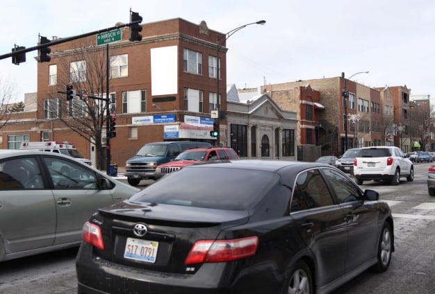 Location photo for N Western Ave near Saint Elizabeth Medical Office Building, West Town (Chicago)