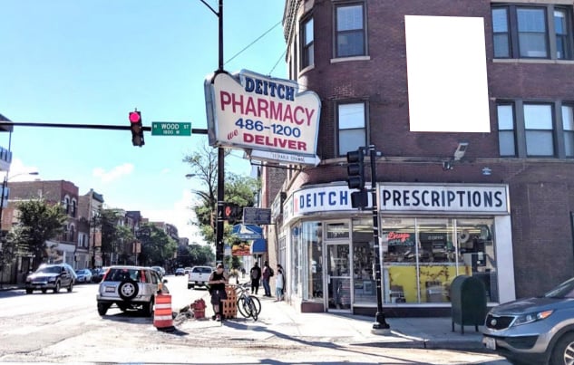 Location photo for 1800 W CHICAGO AVE and WOOD ST N/S, Top, E/F