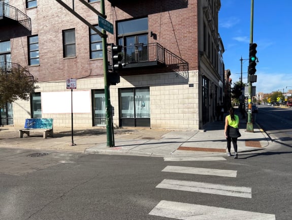 Location photo for IL-64 near PrimeCare West Town Health Center, West Town (Chicago)