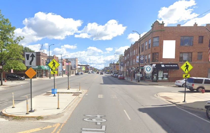 Location photo for W North Ave near North Ave & Pulaski, Humboldt Park (Chicago)