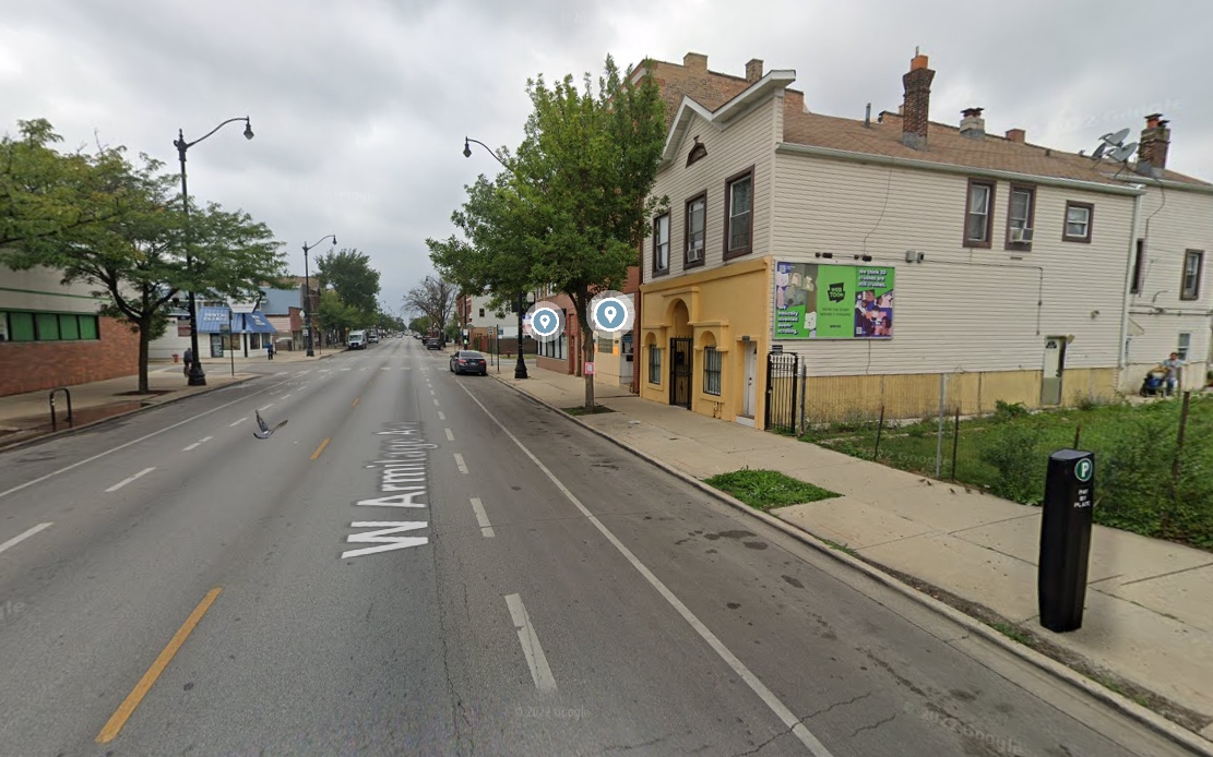 Location photo for W Armitage Ave near Armitage & Keeler, Hermosa (Chicago)