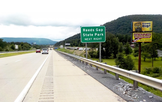 RT 322 1 Mile N/O Milroy Exit (Kerstetter), Bottom, W/F Media