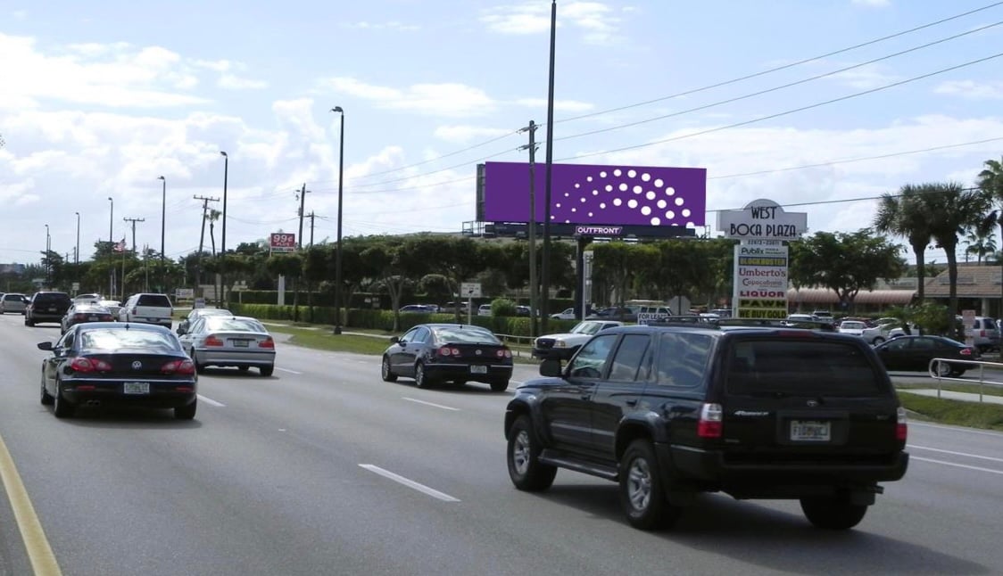 Location photo for FL-7 near West Boca Plaza (Boca Raton)