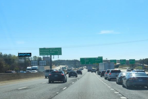 Location photo for I-285N NS 0.4mi W/O I-85N F/W - 1