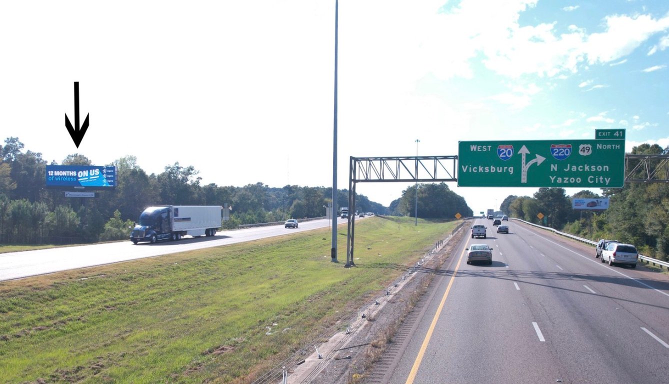 I-20 0.68 mi. w/o Ellis Ave. (Exit 42A) Media