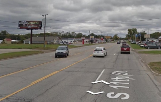 S 11TH St (SR-51) 100 ft S/O Fulkerson St. WS F/S - 1 Media