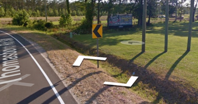 Location photo for Thomasboro Rd SW near Thomasboro Free Will Baptist (Calabash)