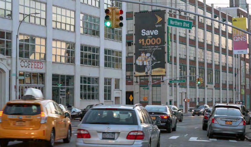 Wall in Long Island City, NY