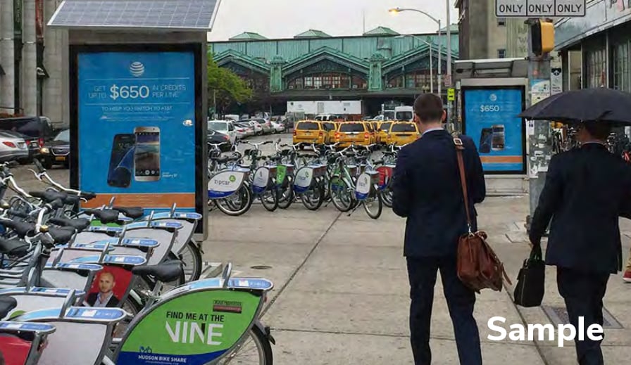 Kiosks in Hoboken, NJ