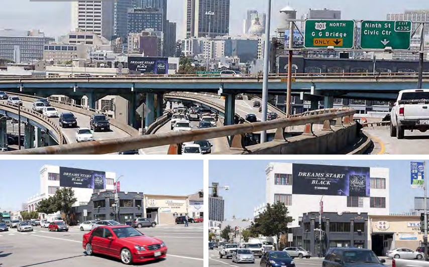 Billboard near San Francisco Pride
