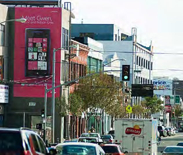 Wall in San Francisco, CA