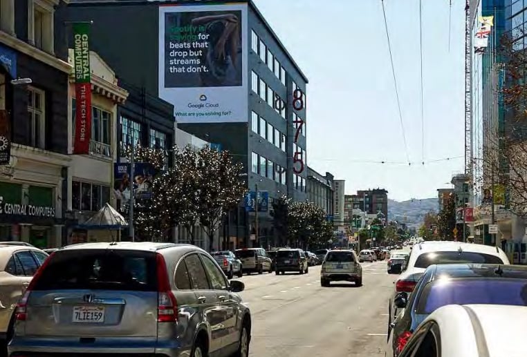 Wall in San Francisco, CA
