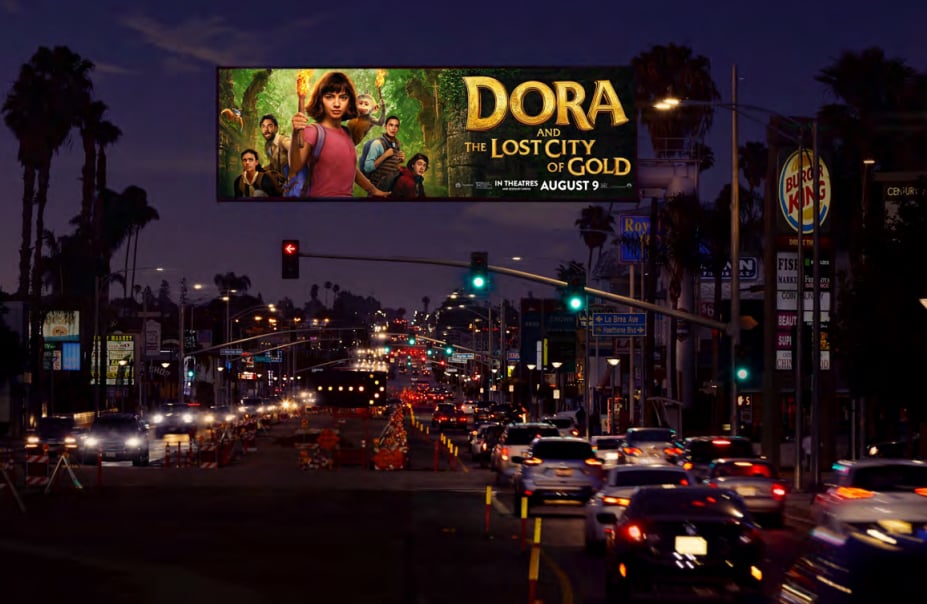 FULL MOTION Digital Bulletin Network in Inglewood, CA