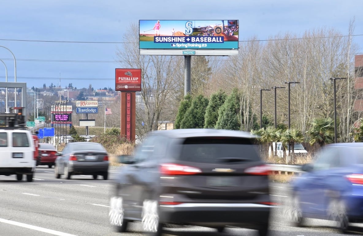 I-5 .3 mi E/O Port of Tacoma Rd NS, E/F Media