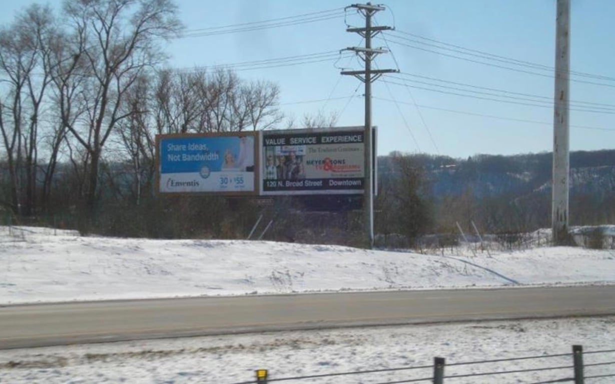 S 14 0.5 mi E/O US 169 SS F/E Media