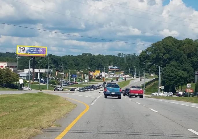 ATL HWY NS 450' W/O HEYWARD ALLEN PKWY F/W - 1 Media