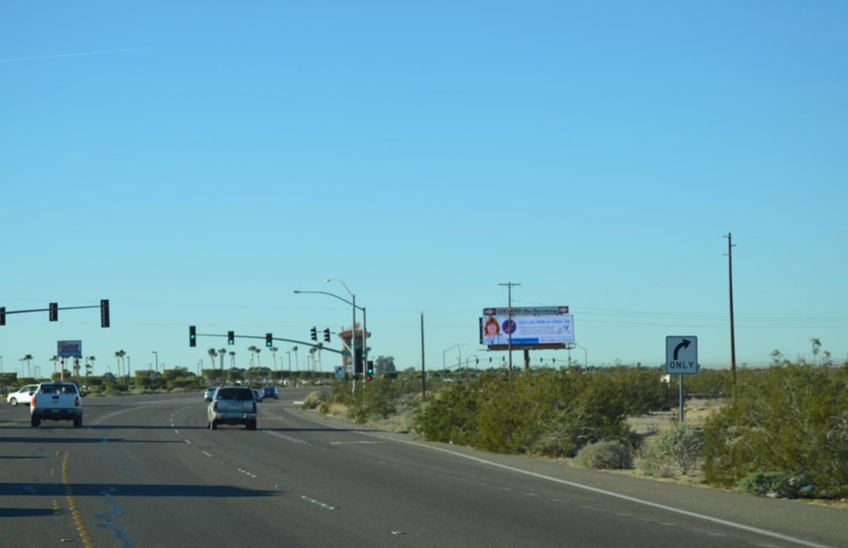 Location photo for US Highway 95 @ County 15th Street (Yuma County)