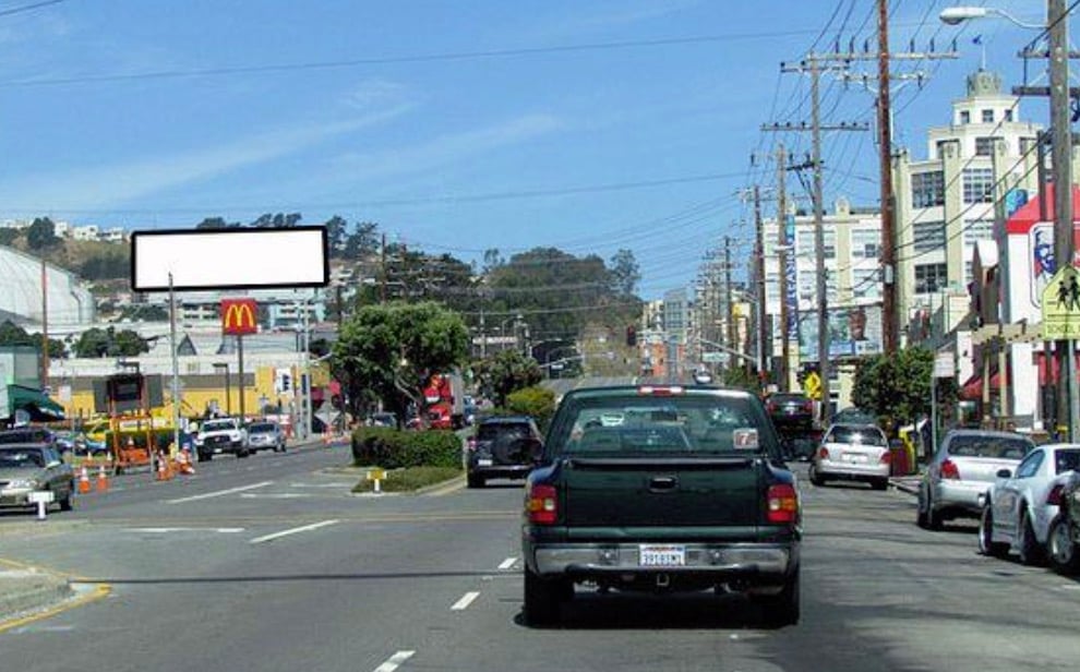 Location photo for Geneva Ave near Geneva Ave & Rio Verde St, Bayshore Heights (Daly City)