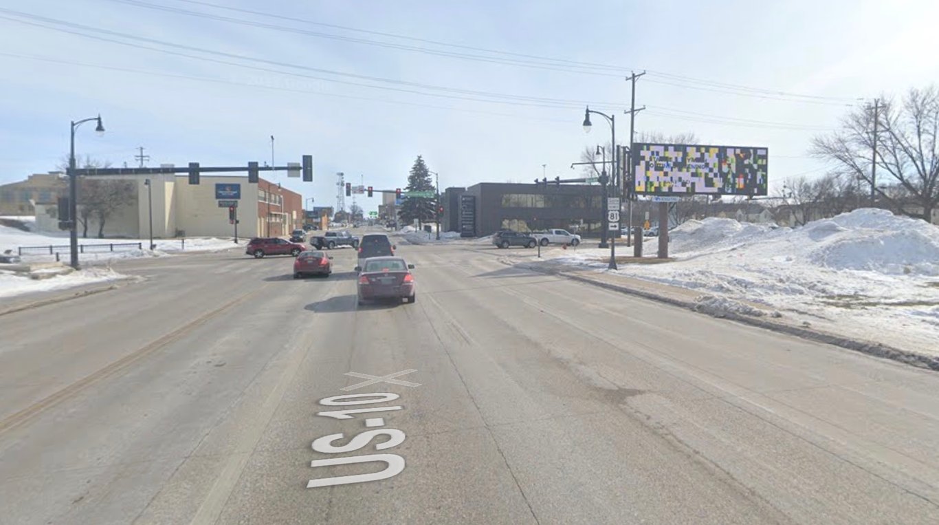 Main Ave and University S F/W Media